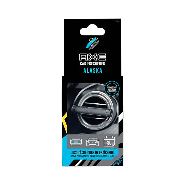Axe Aluminium houder + 2 Navullingen - Alaska Axe Car Airfreshner