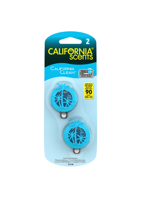 California Scents Mini Difusser california clean voorkant