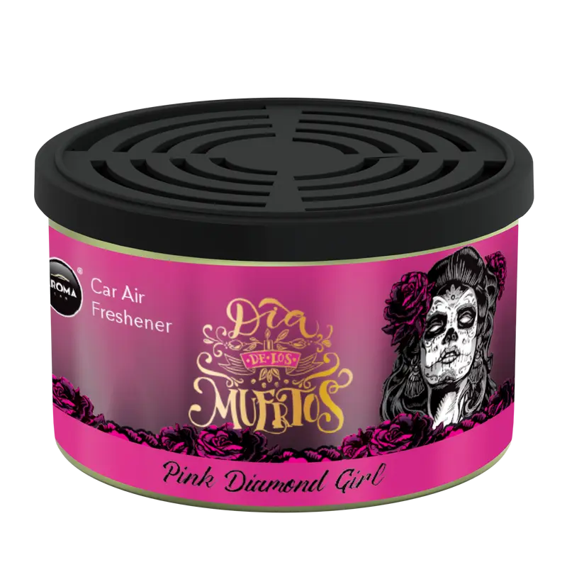 Aroma Car - Dia de los Muertos - Pink Girl Can