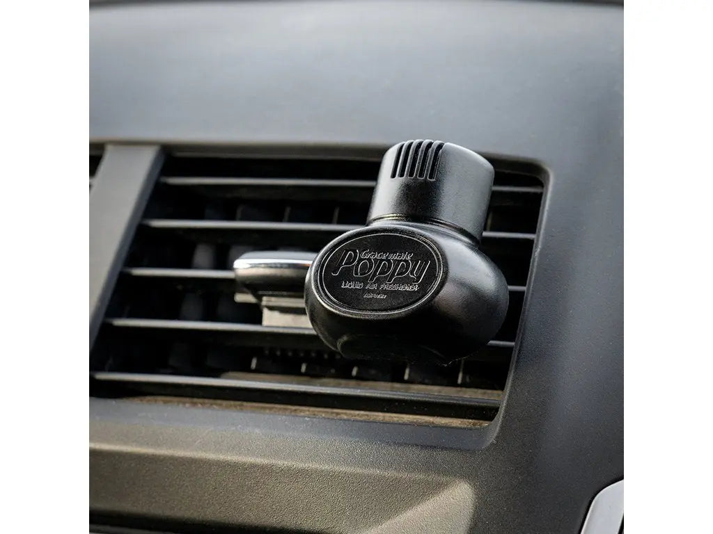 Poppy Grace Mate EVA Frost Ice clip bevestigd op ventilatierooster