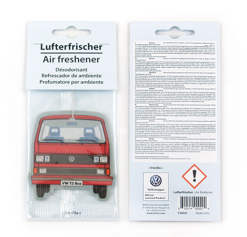 Volkswagen T3 bus air freshener - Vanilla