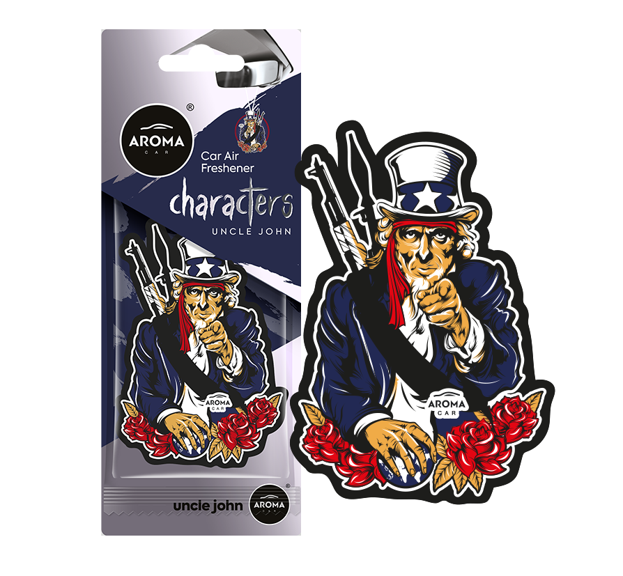 Aroma Car - Characters - Uncle John