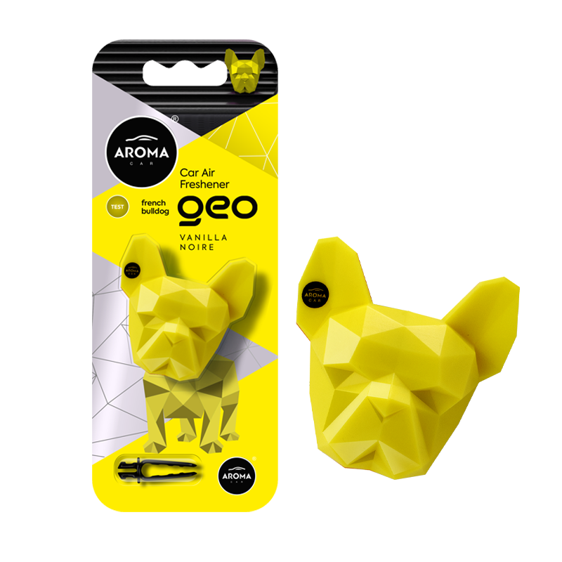 Aroma Car - Geo Dog Vanille Noir