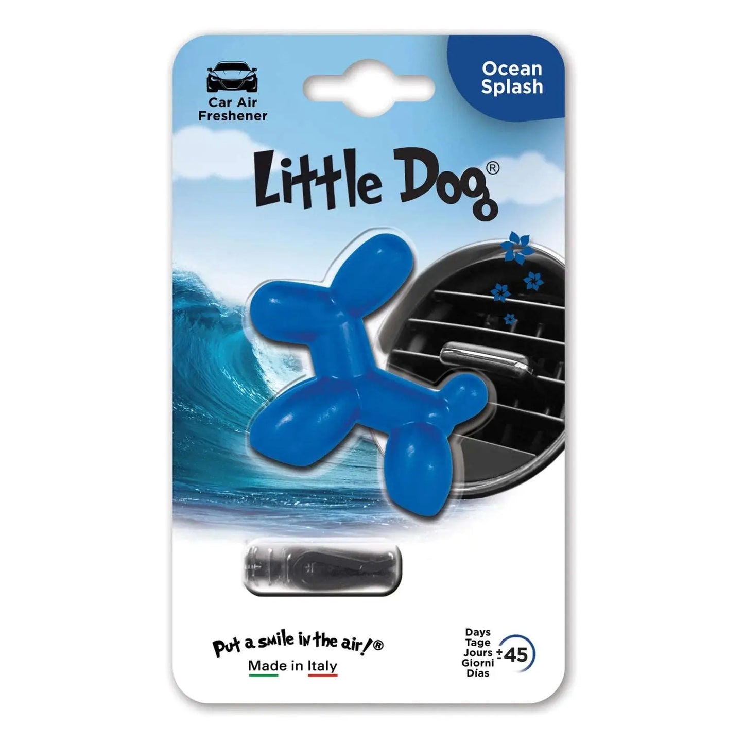 Vent Clip Little Dog Luchtverfrisser - Ocean Splash