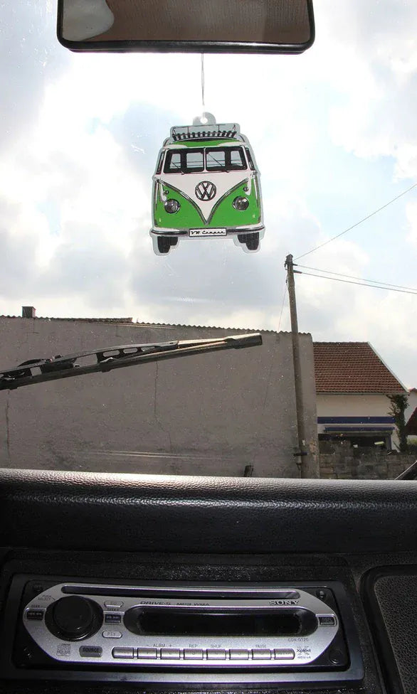 Geurhanger Volkswagen T1 bus Air Freshener - Green Apple