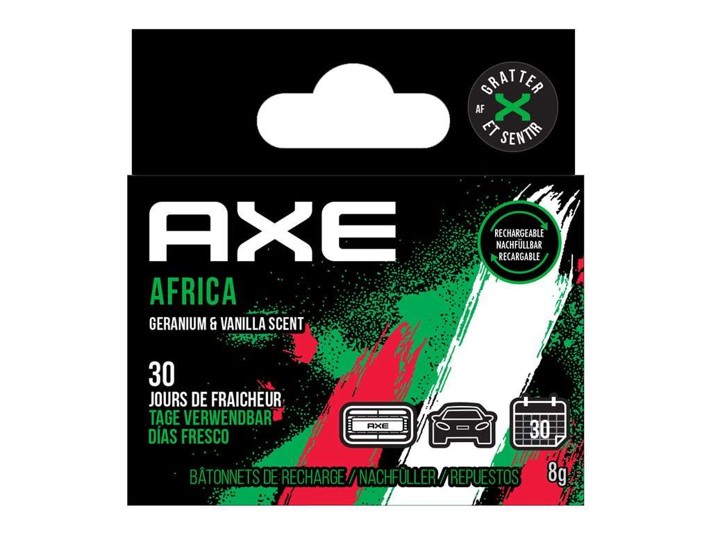Axe Navulling 2 stuks - Africa