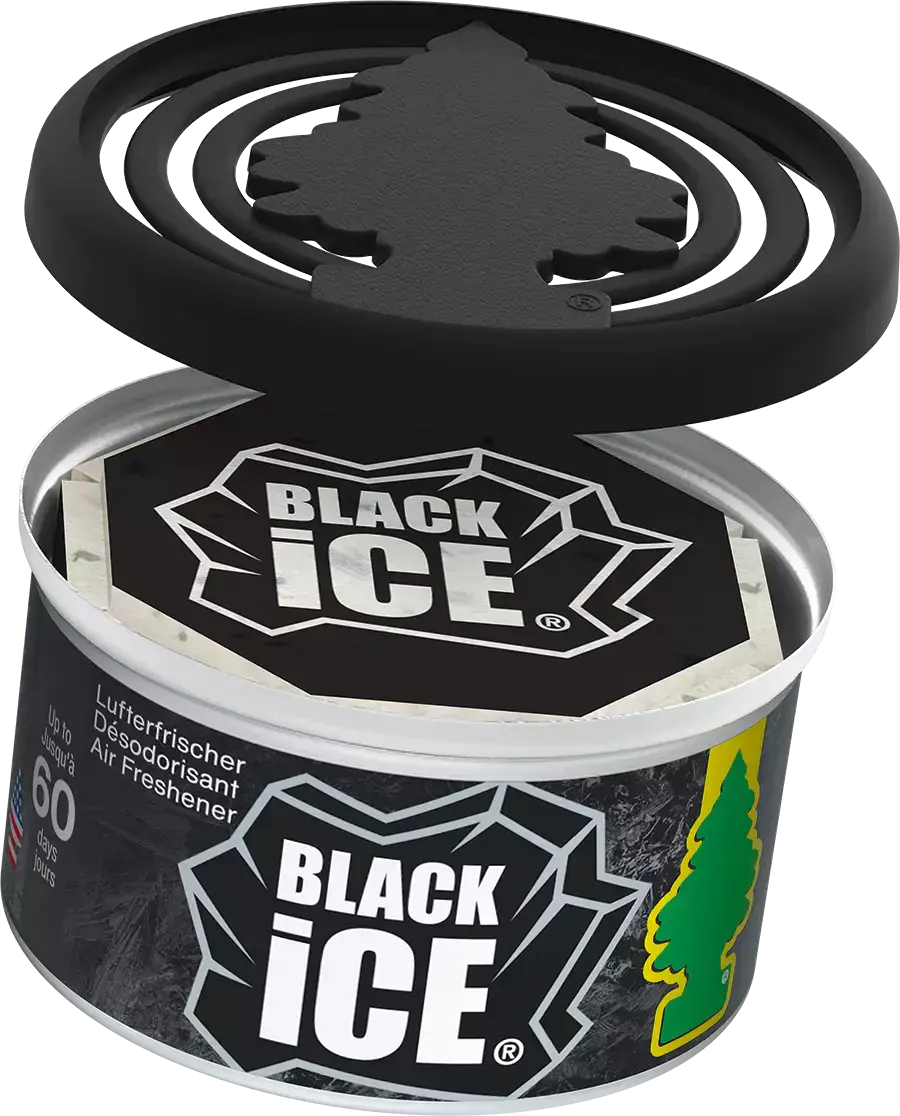 Geurpotjes Arbre Magique Fiber Can - Black Ice