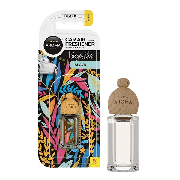 Geurhanger Aroma Car - Biofresh - Black