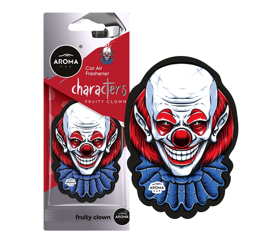 Geurhanger Aroma Car - Characters - Fruity Clown