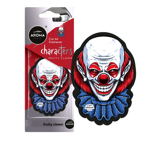 Geurhanger Aroma Car - Characters - Fruity Clown