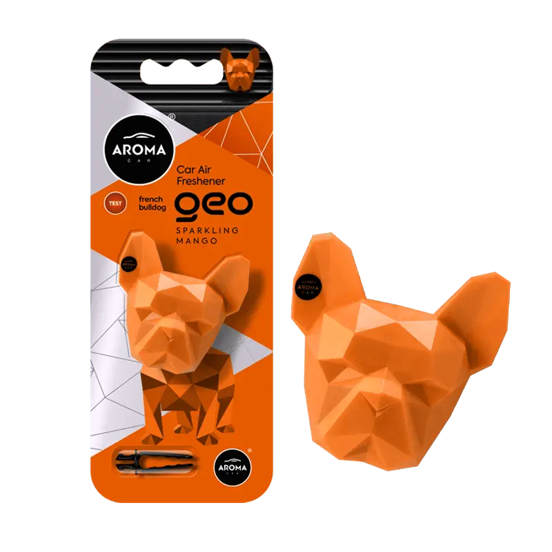 Vent Clip Aroma Car - Geo Dog Sparkling Mango