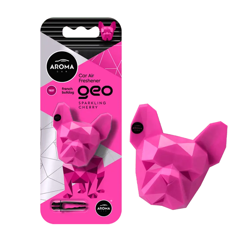 Vent Clip Aroma Car - Geo Sparkling Cherry