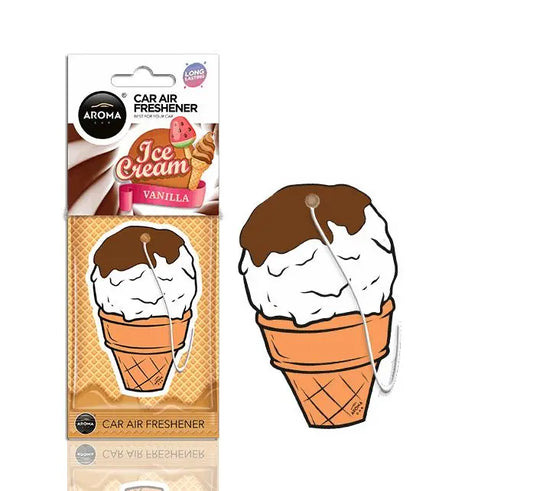 Aroma Car - Sweets Ice Cream Brown