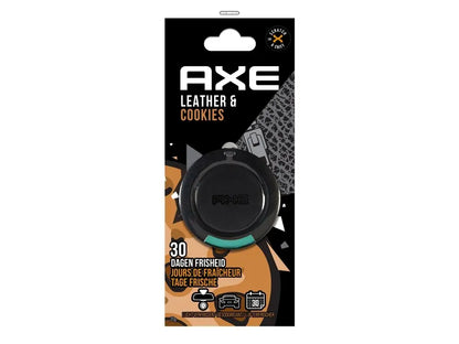 Axe Hanging 3D - Leather & Cookies Axe Car Airfreshner