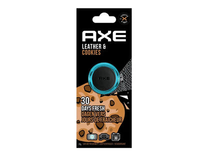 Axe Mini Vent - Leather & Cookies Axe Car Airfreshner