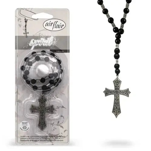 Blessed Metal Cross - Believe - Airfreshner Airflair