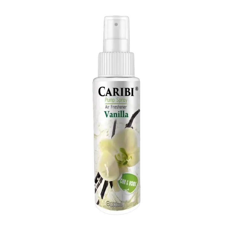 Caribi Fresh Pump Spray Vanilla 100 ml luchtverfrisser