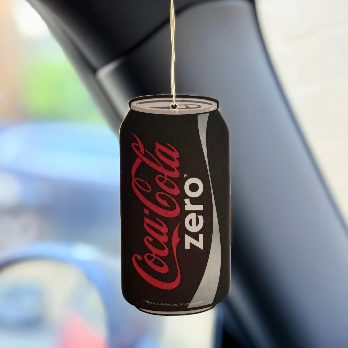 Coca Cola Zero Hanging in auto