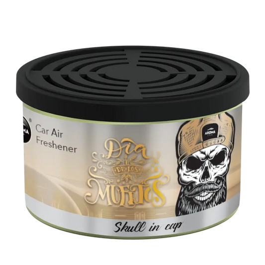 Aroma Car - Dia de los Muertos - Skull in Cap
