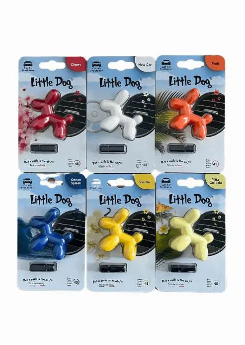 Little Dog Luchtverfrisser - Set van 6 geuren