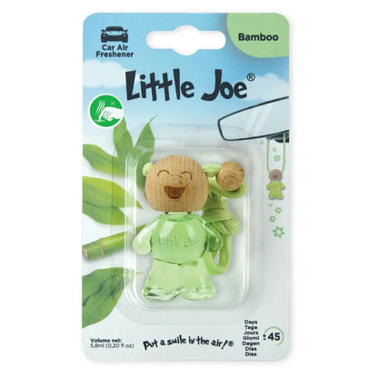Little Joe – Glasflasche – Bambus – Auto-Geurtjes.nl