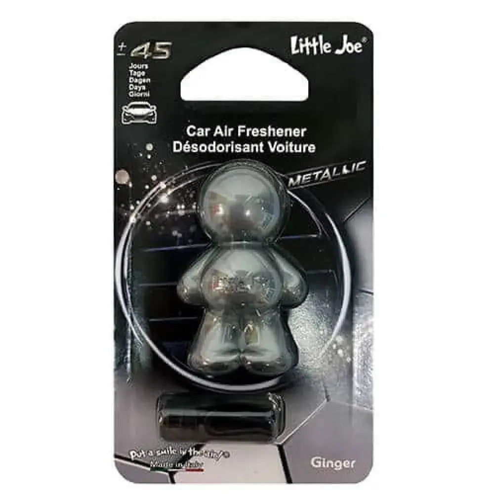 Little Joe Metalic Silver Ginger Gember