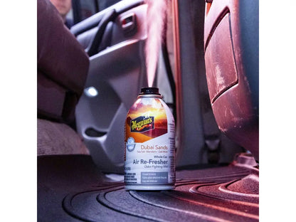 Meguiar's Dubai Sands werkend in auto