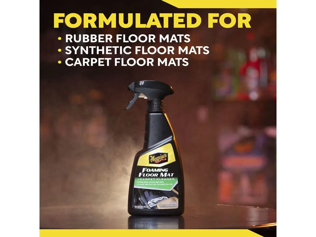 Meguiar's Foaming Floormat and Carpet Cleaner 473ml - Auto-Geurtjes.nl