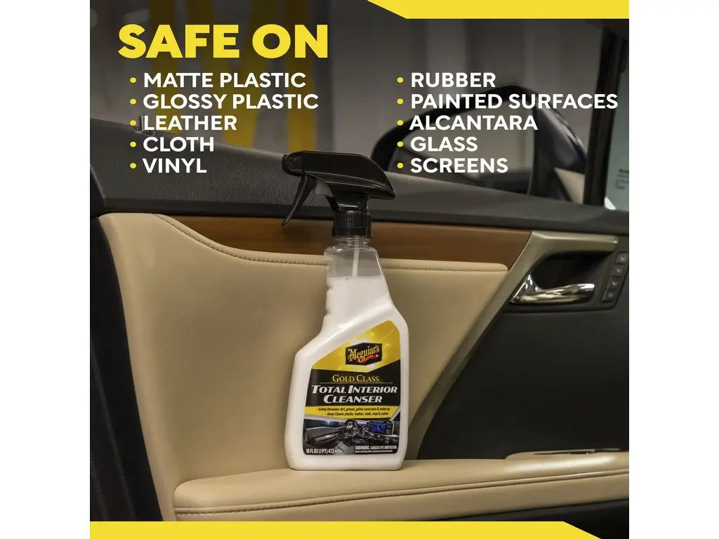 Voordelen Meguiar's Gold Class Total Interior Cleanser 473ml