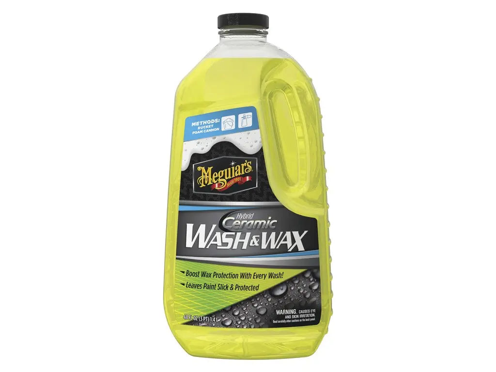Meguiar's Hybrid Ceramic Wash & Wax 1,42 Liter fles voorkant