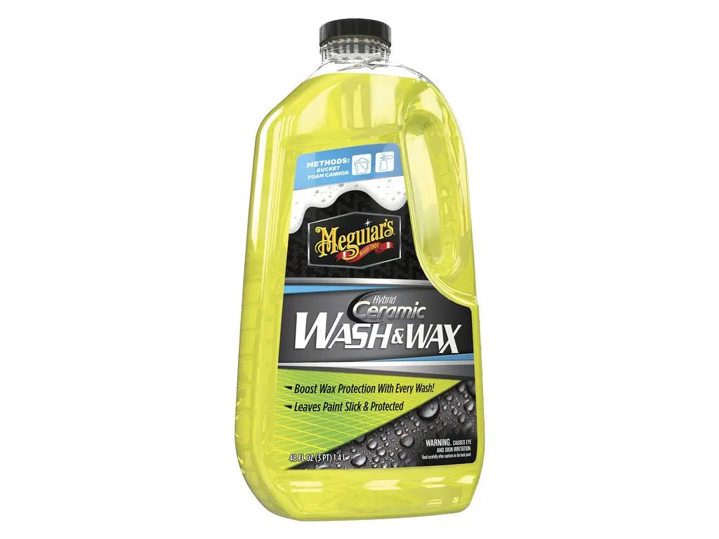 Meguiar's Hybrid Ceramic Wash & Wax 1,42 Liter fles voorkant 2