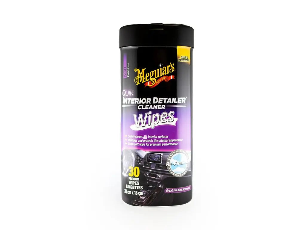 Meguiar's Quik Interior Detailer Wipes hersluitbare verpakking interieurdoekjes