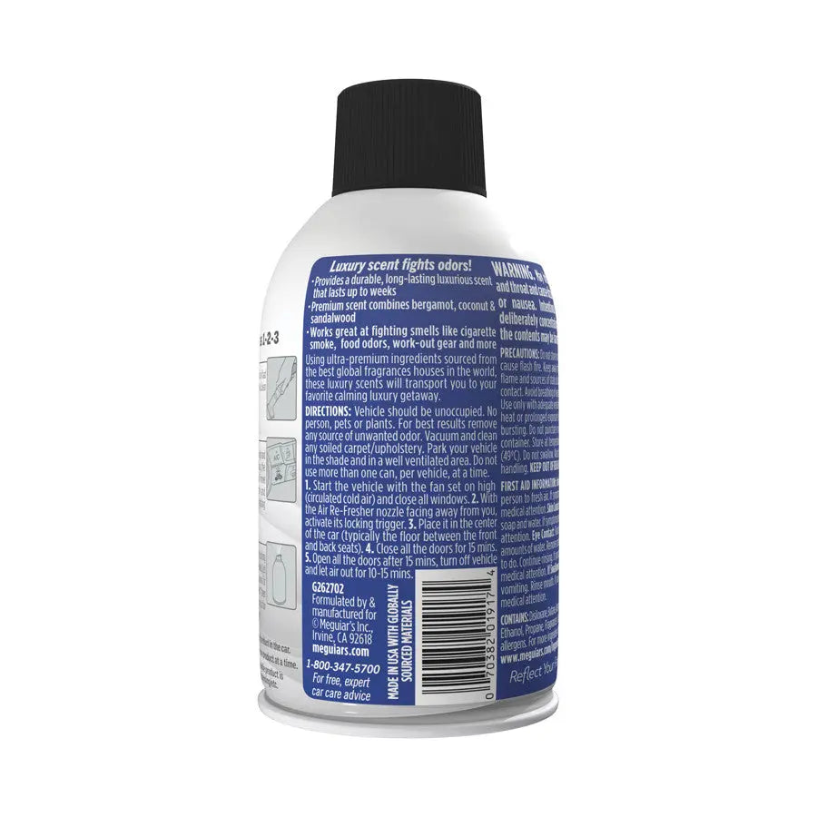 Meguiars air -refresher stargazer  achterkant