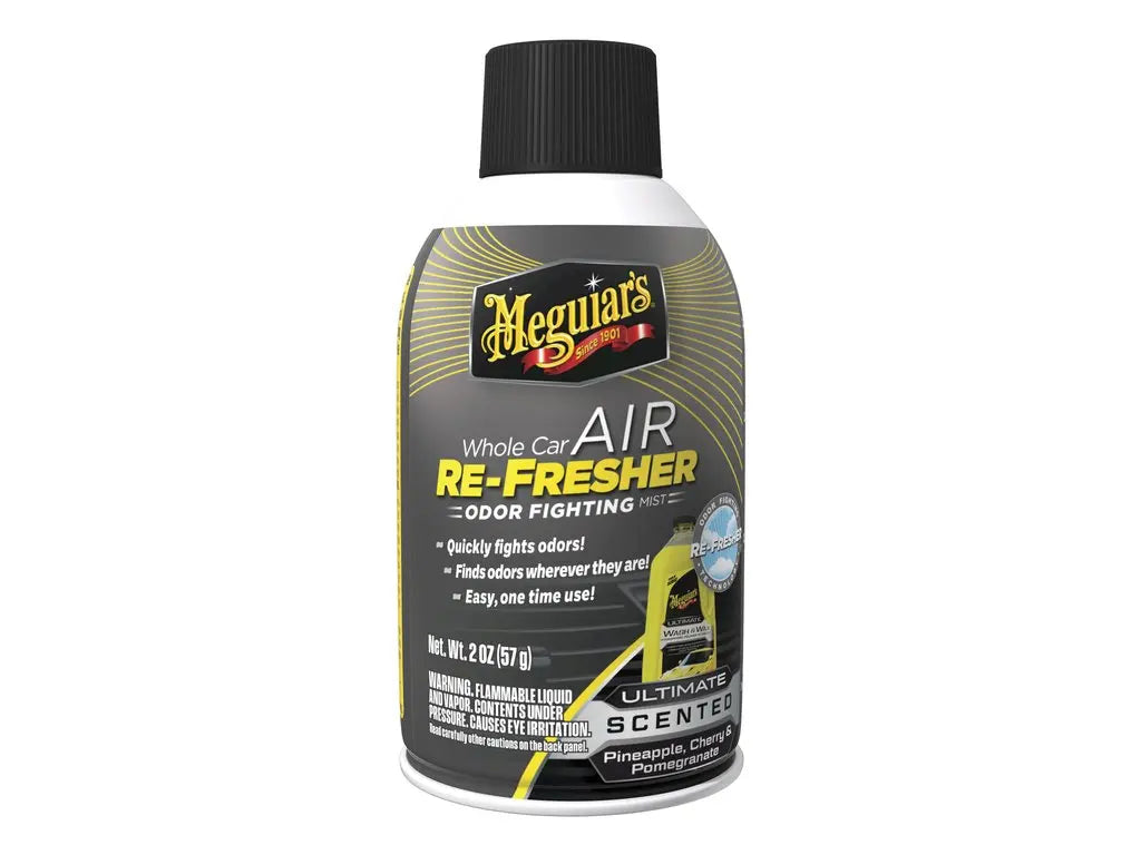 Meguiar's Ultimate Air Re-Fresher spuitbus voor geurverwijdering in de auto