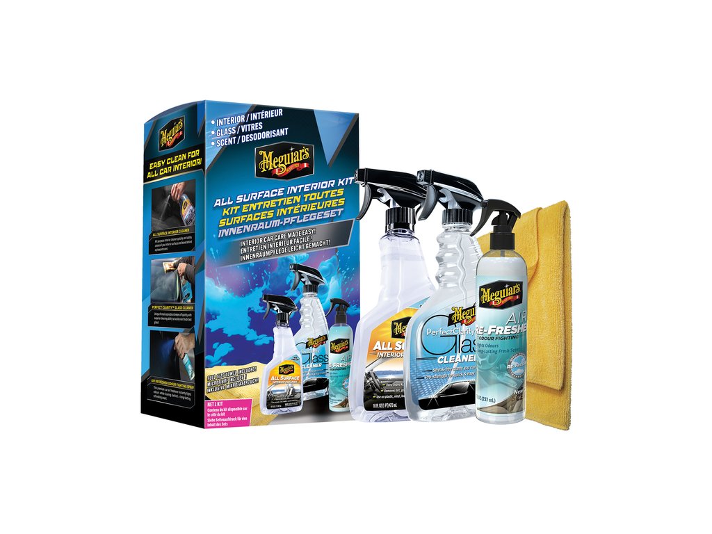 Meguiar’s All Surface Interior Kit uitgepakt