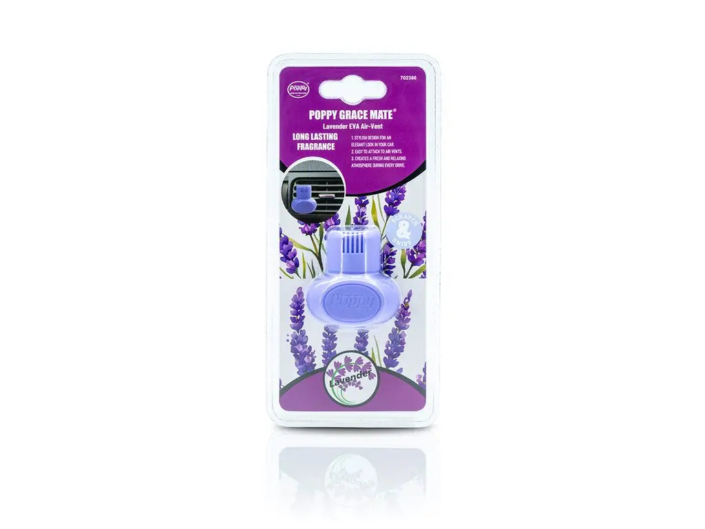Poppy Grace Mate EVA Lavender vent clip met lavendelgeur