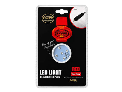 Poppy Grace Mate Led Ring verlichting Rood 12/24V
