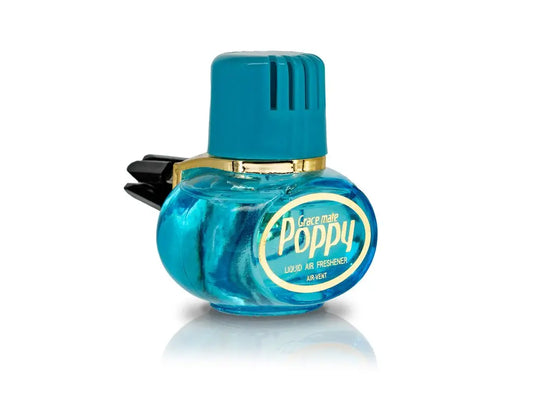 Poppy Grace Mate Mini Freesia 20ml luchtverfrisser glazen flesje met clip