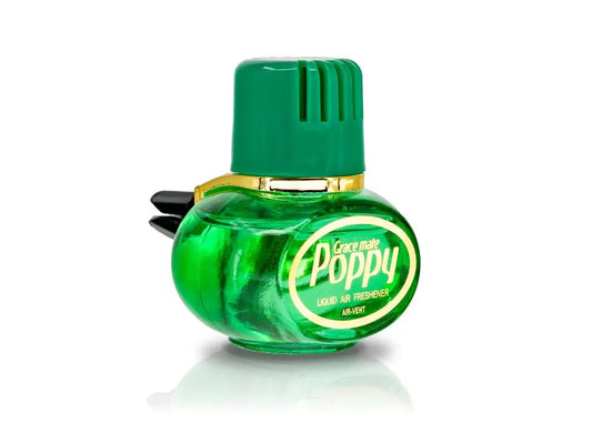 Poppy Grace Mate Mini Pine 20ml luchtverfrisser glazen flesje met clip