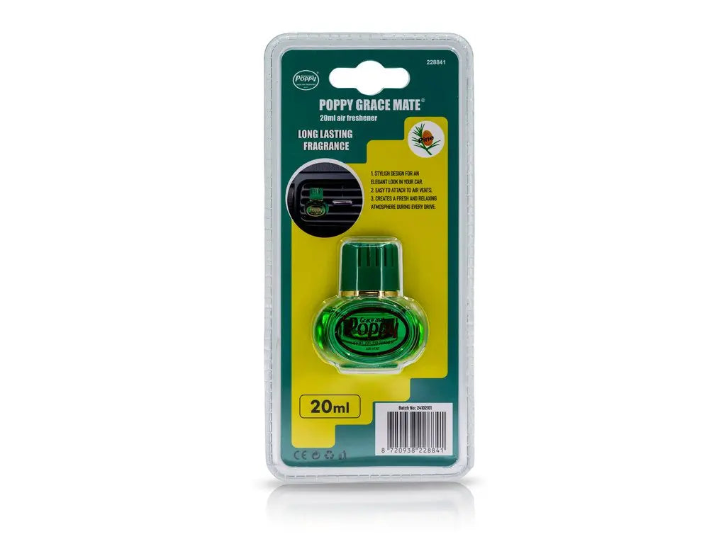 Poppy Grace Mate Mini Pine luchtverfrisser voor het luchtrooster
