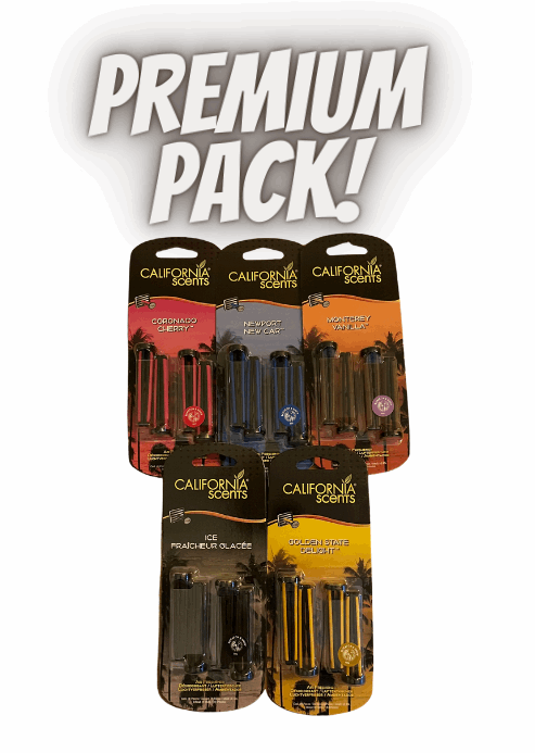 California Scents Vent Stick - Premium Pack