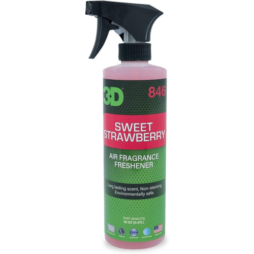 3D Strawberry Scent Air Freshner