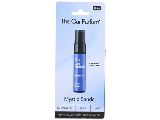 The Car Parfum Mystic Sands 15ml autospray sandelhout muskus noten