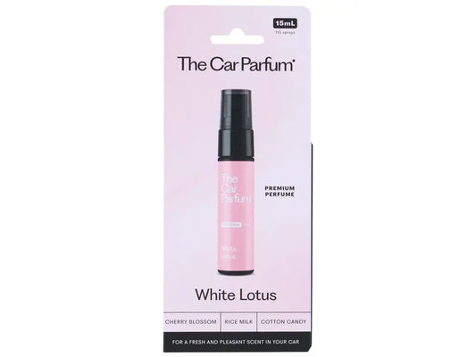 The Car Parfum White Lotus 15ml autospray kersenbloesem rijstmelk