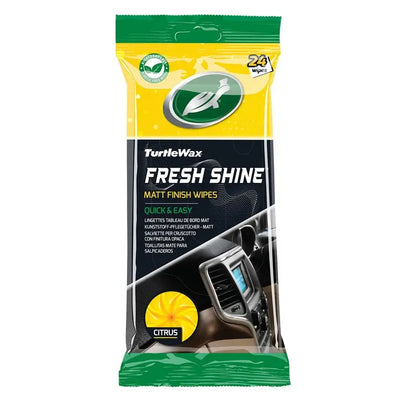 Turtle Wax Fresh Shine Matt Interieurreiniger doekjes 24 stuks
