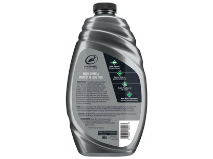 Turtle Wax Hybrid Solutions Ceramic Wash & Wax 1.42 liter achterkant flacon