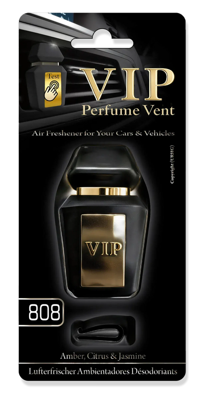 Vent Clip VIP Caribi Fresh - Perfume Vent - 808