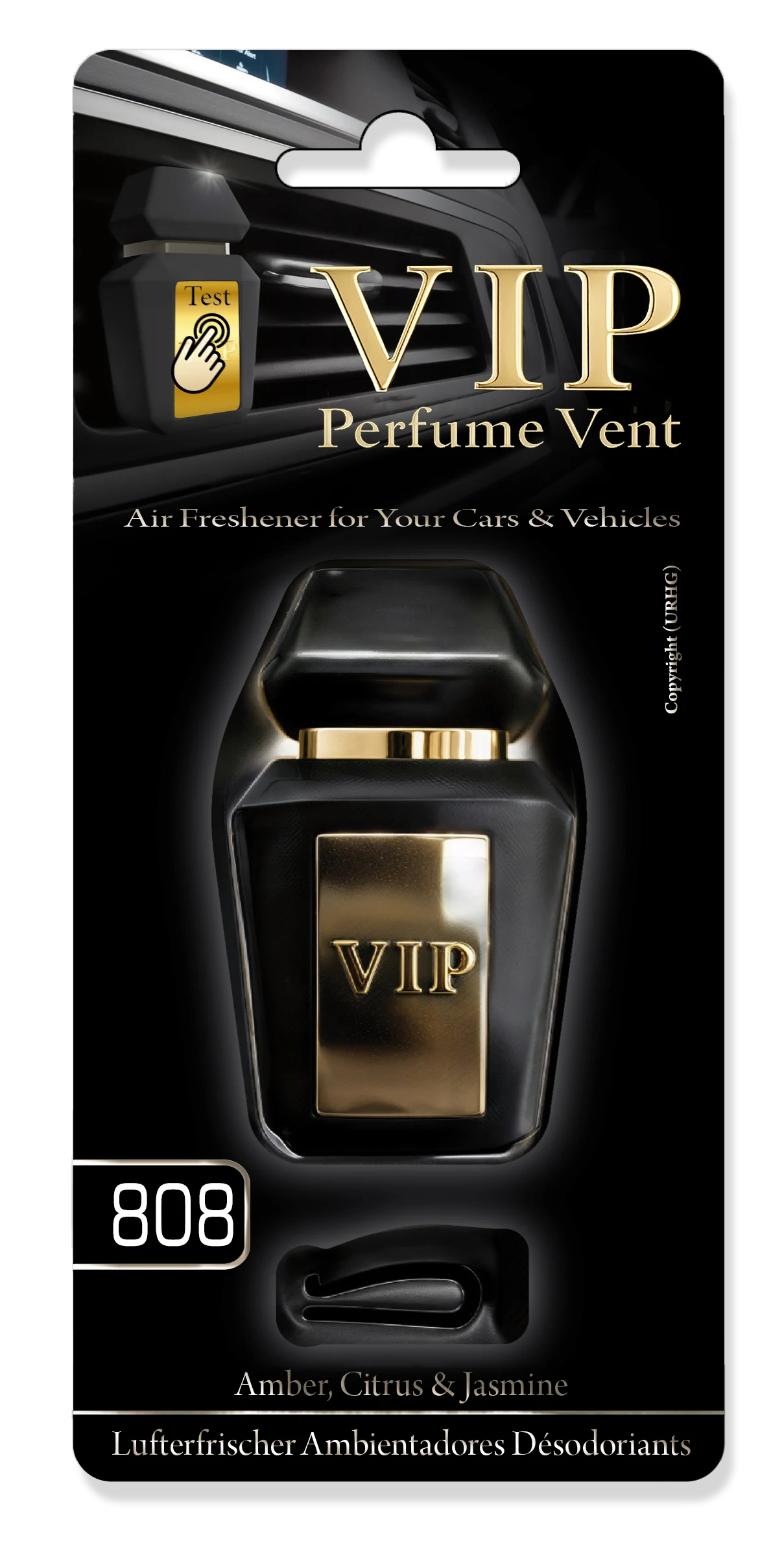 VIP Caribi Fresh - Perfume Vent - 808