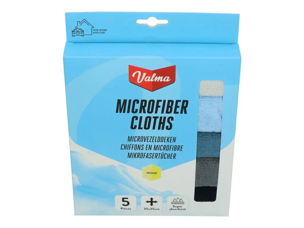 Valma microvezeldoek 5 stuks voorkant verpakking