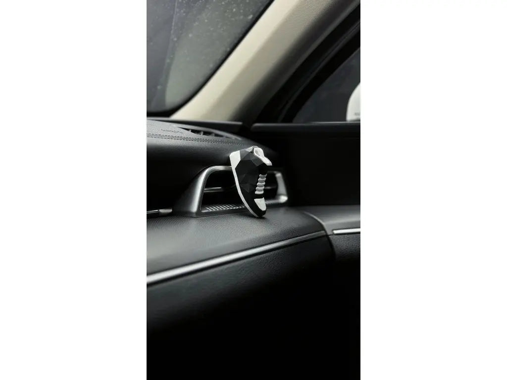 Vinove Netro Shoe London in het luchtrooster auto